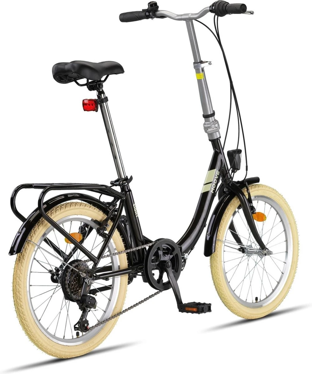 Pacto Eight 20 Inch Vouwfiets 6v Zwart 4 Pacto Eight 20 Inch Vouwfiets 6v Zwart - Image 2