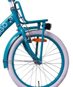 Amigo Bloom Meisjesfiets - Kinderfiets 20 Inch - Turquoise -Volare Shop 1010x1200