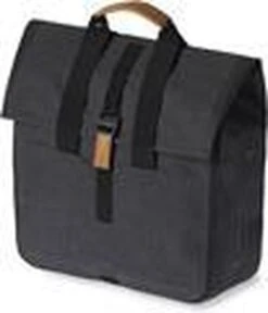 Basil GO Dubbele Fietstas - Zwart - 16 Liter -Volare Shop 1030x1200