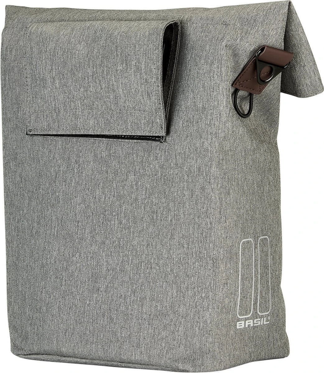 Basil City Fietsshopper - Enkele Fietstas - Grijs - 16 Liter 18 Basil City Fietsshopper - Enkele Fietstas - Grijs - 16 Liter - Afbeelding 16