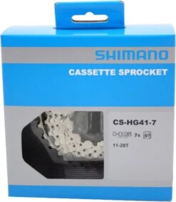 Shimano Cassette 7 Speed HG41 11-28T -Volare Shop 1045x1200
