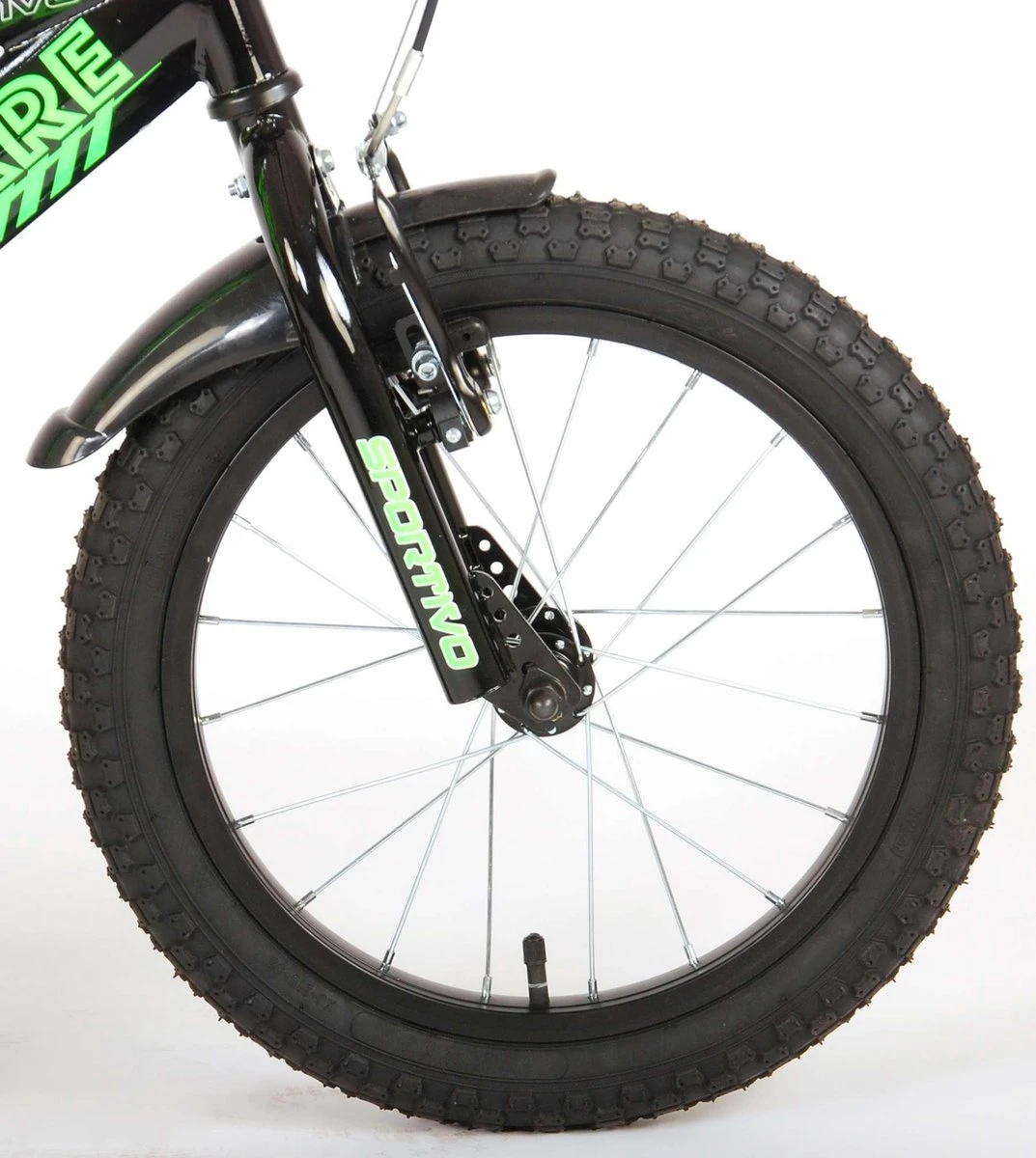 Volare Sportivo Kinderfiets - Jongens - 16 Inch - Neon Groen Zwart - 95% Afgemonteerd 10 Volare Sportivo Kinderfiets - Jongens - 16 Inch - Neon Groen Zwart - 95% Afgemonteerd - Afbeelding 8