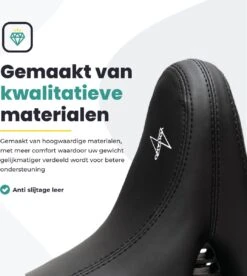 Voltano City XXXL Fietszadel Met Uitsparing – Unisex Extra Breed Fietszadel – Tegen Zadelpijn – 100% Waterdicht – Incl. Gratis Zadelstrop - Zwart 18 Voltano City XXXL Fietszadel Met Uitsparing – Unisex Extra Breed Fietszadel – Tegen Zadelpijn – 100% Waterdicht – Incl. Gratis Zadelstrop - Zwart -Volare Shop 1075x1200 1