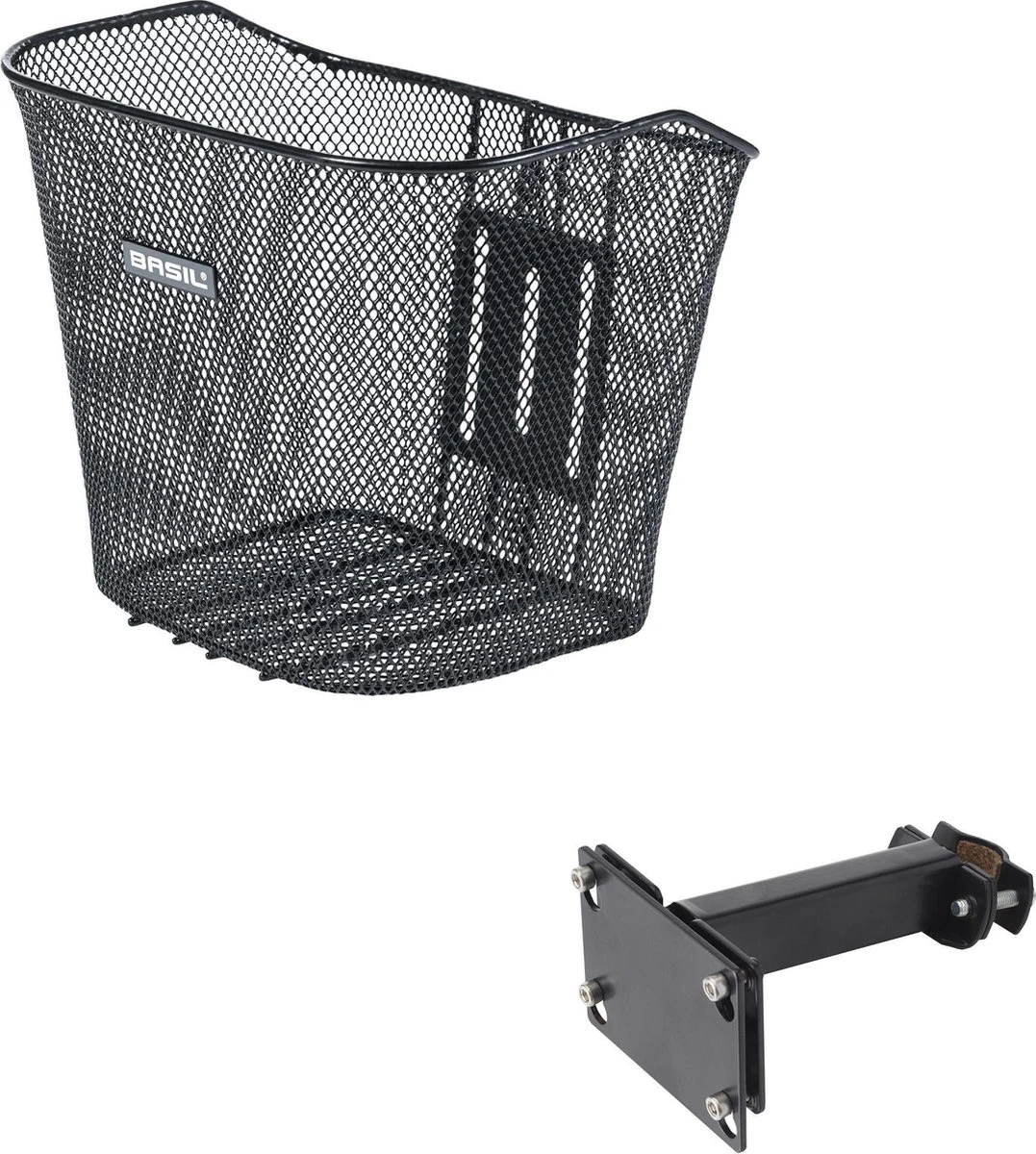 Basil Bremen Fietsmand - Voor - Staal - Inclusief Bevestigingssysteem - Zwart 3 Basil Bremen Fietsmand - Voor - Staal - Inclusief Bevestigingssysteem - Zwart