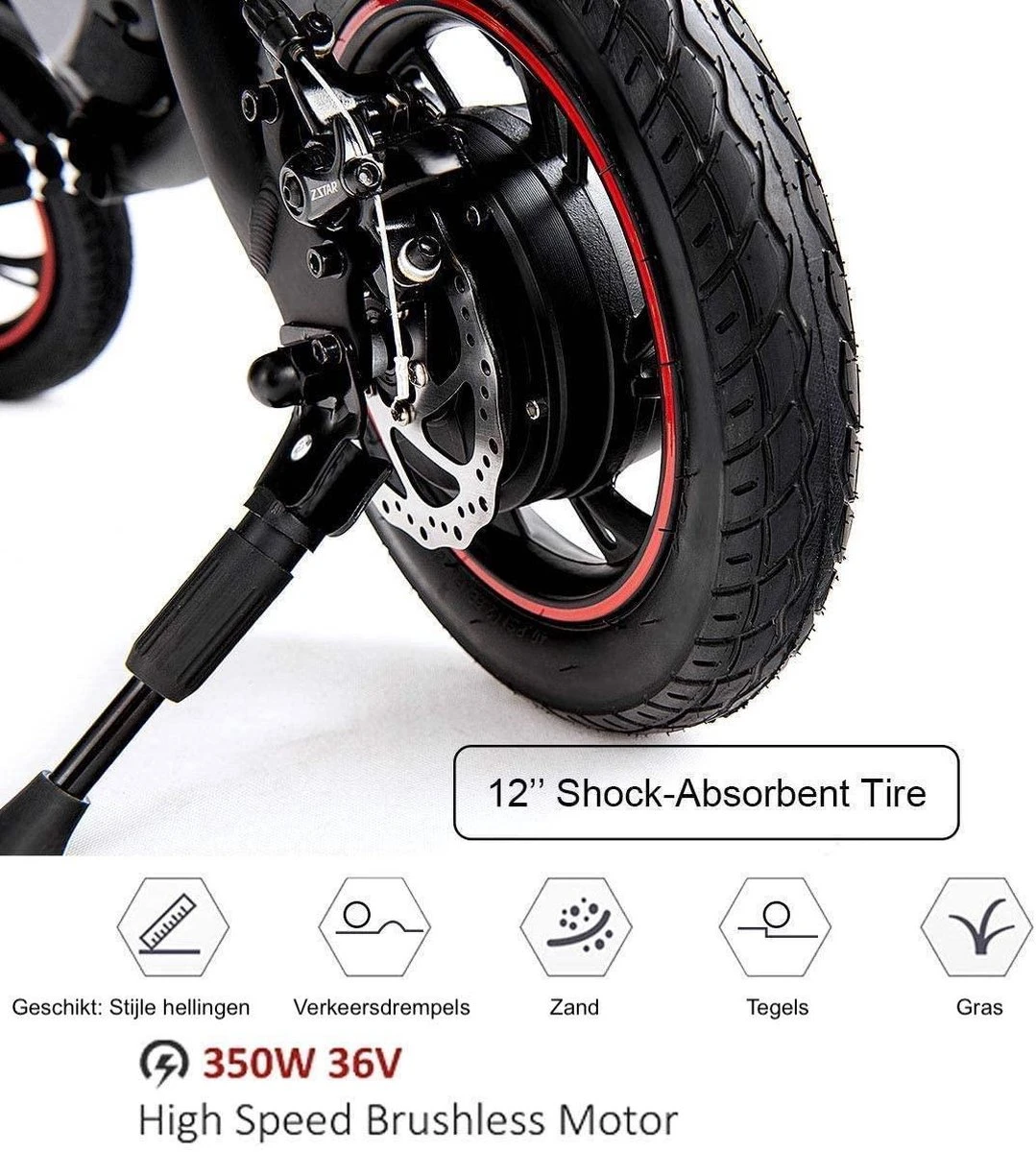 Windgoo B3 | Elektrische Mini-scooter | Opvouwbaar 12 Windgoo B3 | Elektrische Mini-scooter | Opvouwbaar - Afbeelding 10