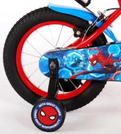 Spider-Man Kinderfiets - Jongens - 14 Inch - Rood/Blauw - Twee Handremmen 19 Spider-Man Kinderfiets - Jongens - 14 Inch - Rood/Blauw - Twee Handremmen -Volare Shop 1087x1200