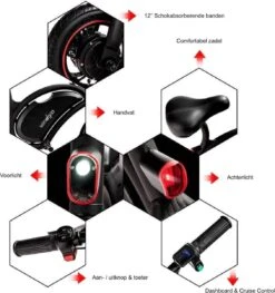 Windgoo B3 | Elektrische Mini-scooter | Opvouwbaar 25 Windgoo B3 | Elektrische Mini-scooter | Opvouwbaar -Volare Shop 1129x1200