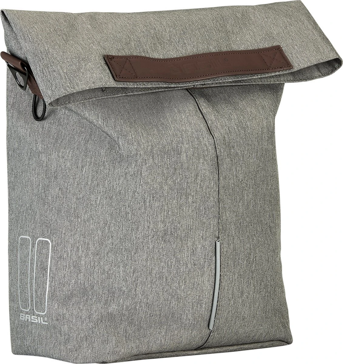 Basil City Fietsshopper - Enkele Fietstas - Grijs - 16 Liter 20 Basil City Fietsshopper - Enkele Fietstas - Grijs - 16 Liter - Afbeelding 18