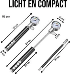 LHP Fietspomp Mini - Analoog Drukmeter - Inclusief Naaldventiel En Fietsbandreparatieset 13 LHP Fietspomp Mini - Analoog Drukmeter - Inclusief Naaldventiel En Fietsbandreparatieset -Volare Shop 1140x1200 1