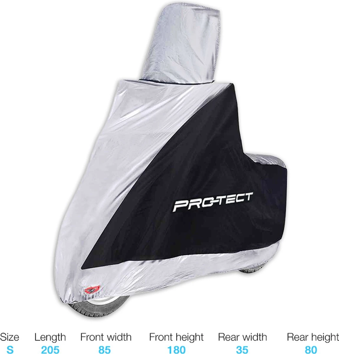 Scooter Hoes + Windscherm Motorhoes S 3 Scooter Hoes + Windscherm Motorhoes S