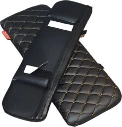 Vogue Carry 3 Bakfiets Kussenset, Model Capi, Kleur Zwart, 3 Cm Dikke Skyleer Bakfiets Kussens -Volare Shop 1158x1200