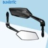 Merkloos Fietsspiegel - Set Van 2 - Links En Rechts - E Bike - Speed Pedelec - 360° Verstelbaar - Zwart - Achteruitkijkspiegel -Volare Shop 1194x1200