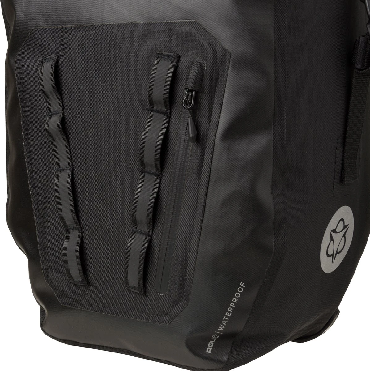 AGU Tech Enkele Fietstas Shelter - Zwart - 21 L - Waterdicht - KLICKfix Module Rail 10 AGU Tech Enkele Fietstas Shelter - Zwart - 21 L - Waterdicht - KLICKfix Module Rail - Afbeelding 8