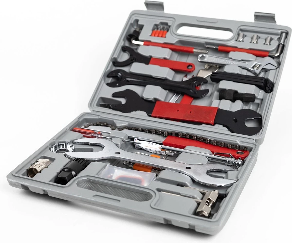 Sens Design Fietsgereedschap Koffer 48 Delig - Cranktrekker - Fietsgereedschap Set 9 Sens Design Fietsgereedschap Koffer 48 Delig - Cranktrekker - Fietsgereedschap Set - Afbeelding 7