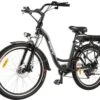 Myatu E-Bike Voor Heren En Dames Lage Instap Met 45 Cm Aluminium Frame, 6 Versnellingen, 250 Wh Afneembare Lithium Batterij 40-80 Km Range, Trekking Ebike Met 1.95 X 26 Inch Wiel (Zwart, Urban) -Volare Shop 1200x1008 2