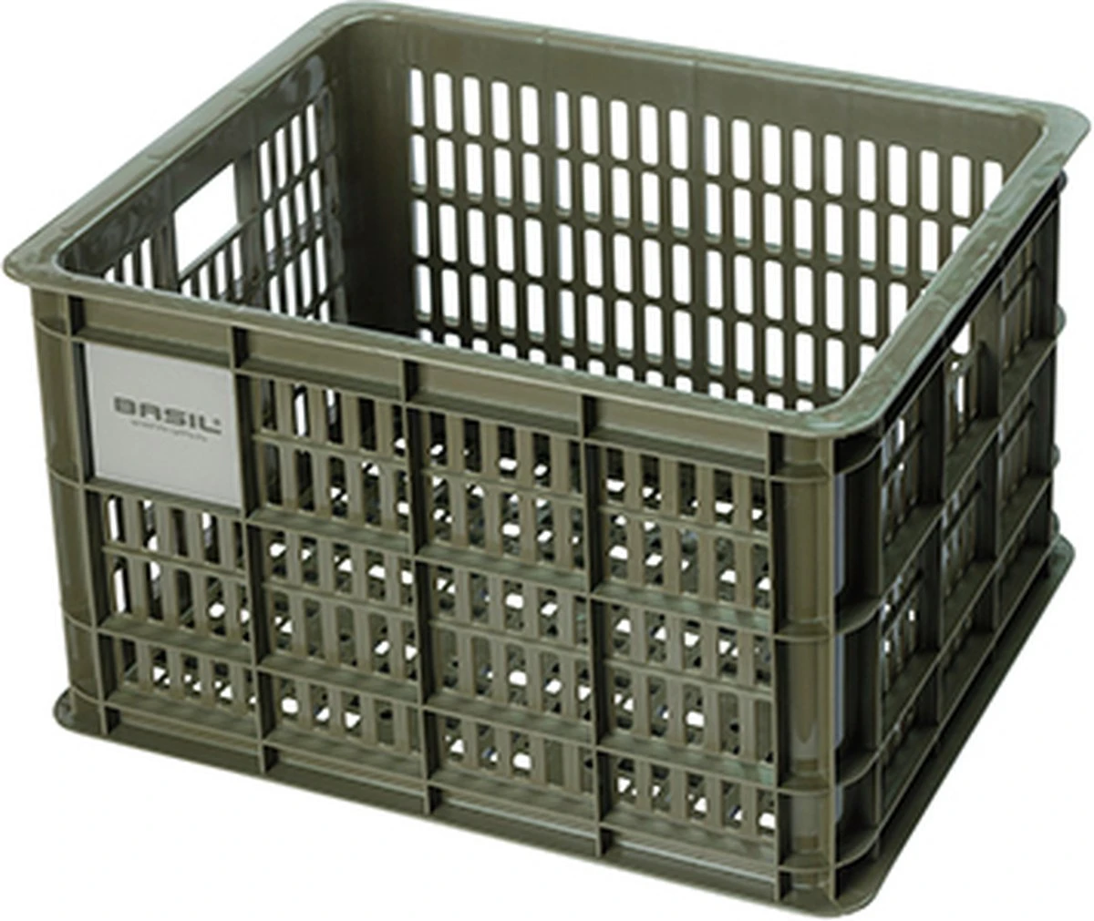 Basil Fietskrat M - Medium - 29.5 Liter - Groen 3 Basil Fietskrat M - Medium - 29.5 Liter - Groen