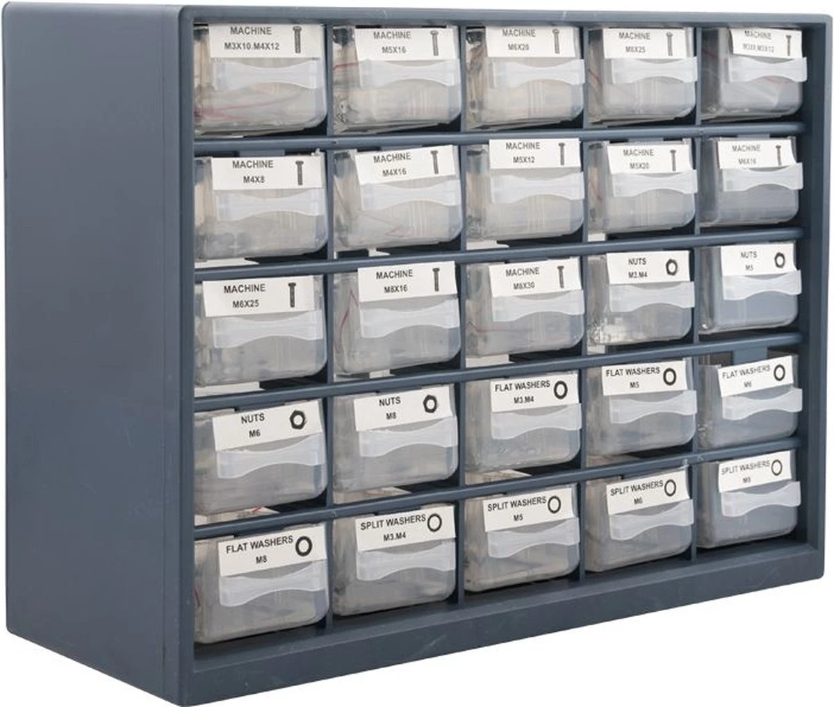 Topgear Bouten En Moeren Assortiment 1001 Delig 3 Topgear Bouten En Moeren Assortiment 1001 Delig