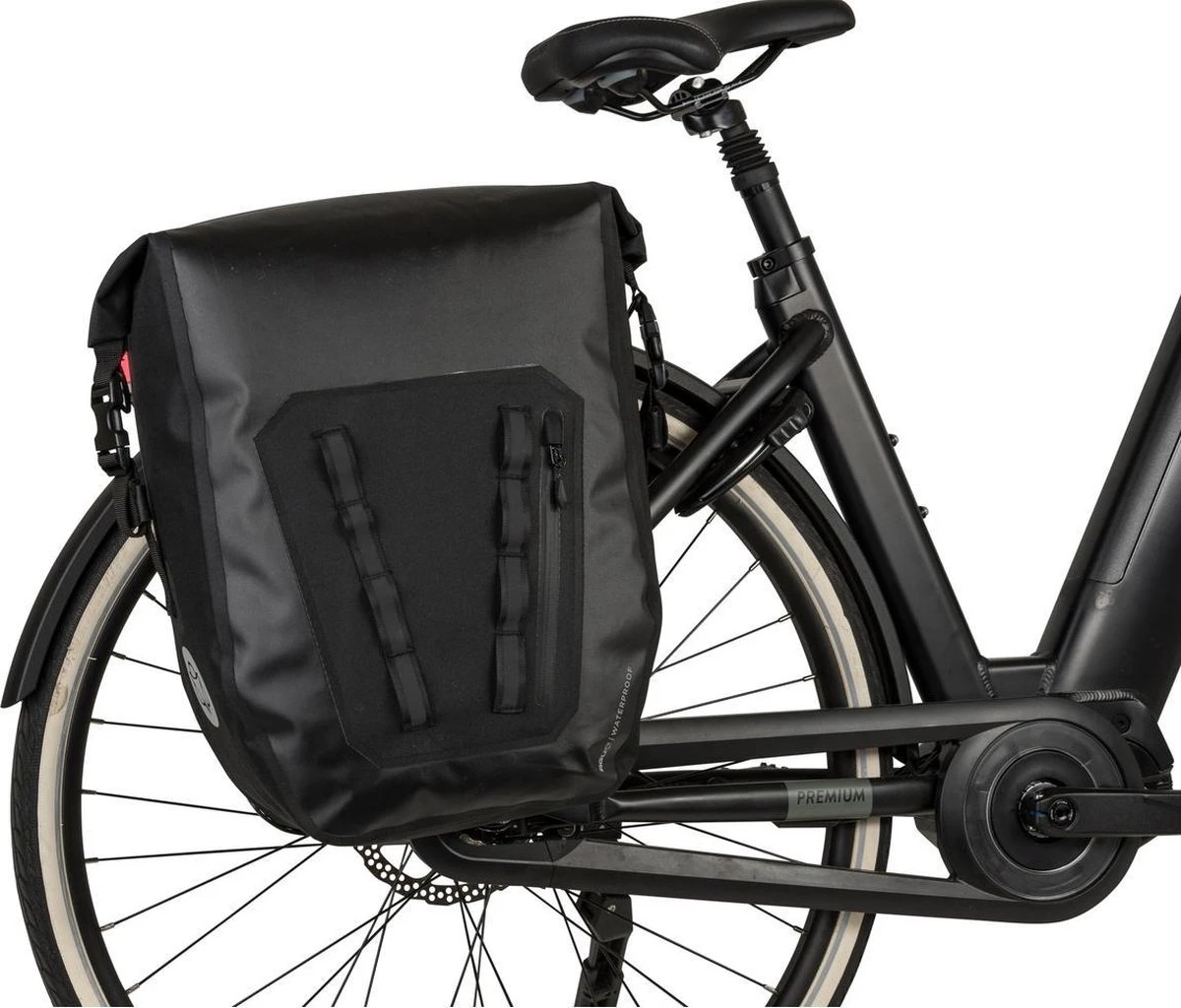 AGU Tech Enkele Fietstas Shelter - Zwart - 21 L - Waterdicht - KLICKfix Module Rail 4 AGU Tech Enkele Fietstas Shelter - Zwart - 21 L - Waterdicht - KLICKfix Module Rail - Afbeelding 2