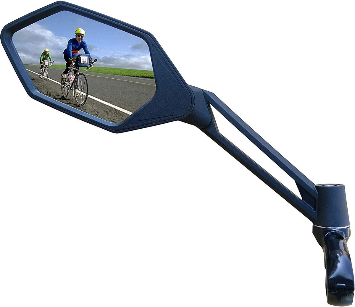 Merkloos Fietsspiegel E-bike Verstelbaar Links 12 Cm Zwart 3 Merkloos Fietsspiegel E-bike Verstelbaar Links 12 Cm Zwart