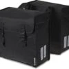 Basil Mara 3XL Dubbele Fietstas - Zwart - 52 Liter