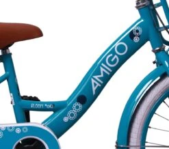 Amigo Bloom Meisjesfiets - Kinderfiets 20 Inch - Turquoise -Volare Shop 1200x1057 6