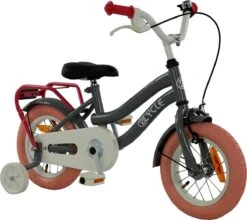 2Cycle Pretty - Kinderfiets - 12 Inch - Grijs-Roze - Meisjesfiets -Volare Shop 1200x1068 5