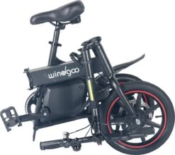 Windgoo B20 V2 - Smart E Bike - APP IOS Android - Elektrische Vouwfiets Zonder Gashandel - 250W - 14 Inch - 25 KM/H - Zwart -Volare Shop 1200x1071 4
