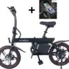 Merkloos Windgoo B20 PRO - E Bike - Elektrische Fiets - 16 Inch - 250W - 7.8Ah Batterij - Max. 25km/u - Zwart - Incl. GSM Houder -Volare Shop 1200x1086 4