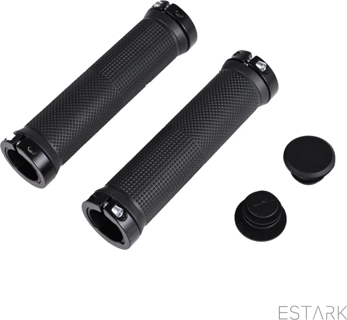 ESTARK® - Fietshandvatten - Lock-On - Handvatten - Universeel - Fiets – Mountainbike – Professioneel - Grips - Extra Grip – Fietshandvaten -Handvaten - Handig Te Monteren - Anti-slip – Fietsen – Stuur – Bikegrips – Lock-on Aanspanbaar - Zwart - LO-zw 9 ESTARK® - Fietshandvatten - Lock-On - Handvatten - Universeel - Fiets – Mountainbike – Professioneel - Grips - Extra Grip – Fietshandvaten -Handvaten - Handig Te Monteren - Anti-slip – Fietsen – Stuur – Bikegrips – Lock-on Aanspanbaar - Zwart - LO-zw - Afbeelding 7