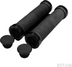 ESTARK® - Fietshandvatten - Lock-On - Handvatten - Universeel - Fiets – Mountainbike – Professioneel - Grips - Extra Grip – Fietshandvaten -Handvaten - Handig Te Monteren - Anti-slip – Fietsen – Stuur – Bikegrips – Lock-on Aanspanbaar - Zwart - LO-zw 30 ESTARK® - Fietshandvatten - Lock-On - Handvatten - Universeel - Fiets – Mountainbike – Professioneel - Grips - Extra Grip – Fietshandvaten -Handvaten - Handig Te Monteren - Anti-slip – Fietsen – Stuur – Bikegrips – Lock-on Aanspanbaar - Zwart - LO-zw -Volare Shop 1200x1111