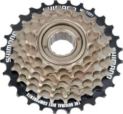 Volare Shop 18 Shimano Cassette Freewheel Mf-tz21 7s 14-28t Staal Zilver