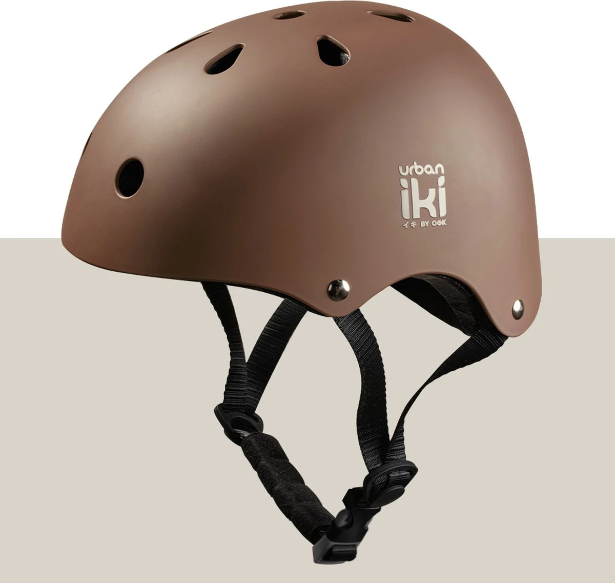 Urban Iki Fietshelm - Kurumi Brown - Maat M (51 - 54cm) 3 Urban Iki Fietshelm - Kurumi Brown - Maat M (51 - 54cm)