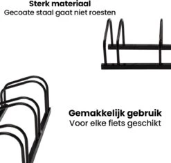 Fietsenrek 4 Fietsen Tom - Zwart - Goets 13 Fietsenrek 4 Fietsen Tom - Zwart - Goets -Volare Shop 1200x1143 2