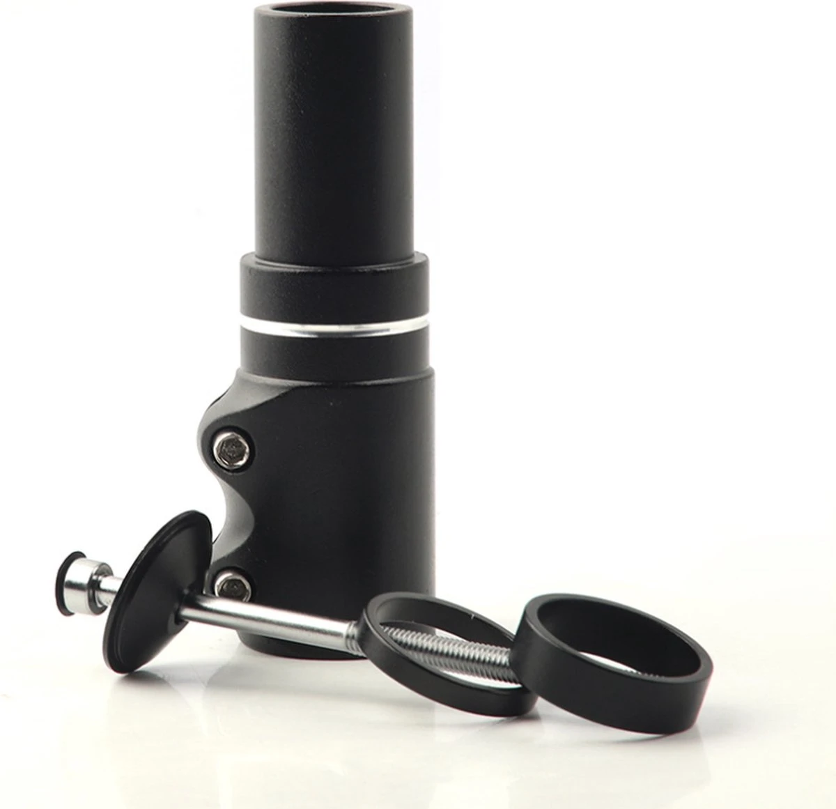 Voltano Stuurpen Verlenger XL - 1-1/8'' 28.6mm - Fietsstuur Verhoger Tot Max 130MM - Zwart 4 Voltano Stuurpen Verlenger XL - 1-1/8'' 28.6mm - Fietsstuur Verhoger Tot Max 130MM - Zwart - Afbeelding 2