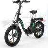 HITWAY Elektrische Fiets | 20" Opvouwbare Volwassen Vette Fiets | Batterij 36V/11,2Ah,Motor 250W, Max Bereik 35-90km | E Bike City -Volare Shop 1200x1163 7