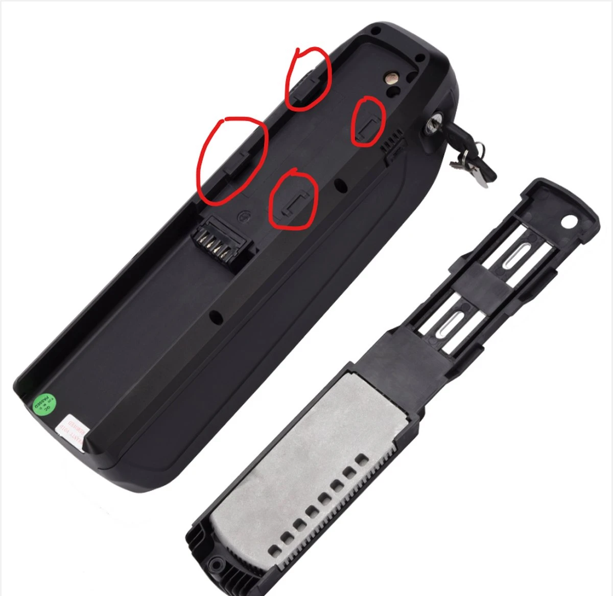 EFietsaccu Ebike-Accu 36V15.6ah Met Oplader, En BMS-Beschermingsbord Is Geschikt Voor Elektrische Fietsen Van 200W Tot 500W 5 EFietsaccu Ebike-Accu 36V15.6ah Met Oplader, En BMS-Beschermingsbord Is Geschikt Voor Elektrische Fietsen Van 200W Tot 500W - Afbeelding 3
