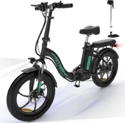 HITWAY E-bike Elektrische Fiets 20" Vouwfiets Met Dikke Banden, 250W/36V/11,2Ah Accu, 35-90 Km, Offroad-mountainbike Met Shimano 7 Versnellingen, CityBike Voor Heren En Dames -Volare Shop 1200x1178 2