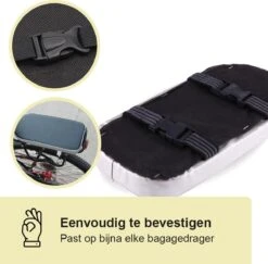Lynnz® Bagagedrager Kussen - Fietskussen Achter - Bagagedragerkussen - Kussentje - Fiets Kussen 11 Lynnz® Bagagedrager Kussen - Fietskussen Achter - Bagagedragerkussen - Kussentje - Fiets Kussen -Volare Shop 1200x1179 3