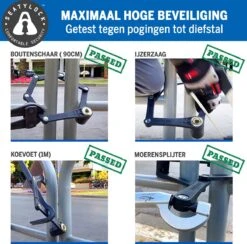 FoldyLock Forever Vouwslot Fietsslot 18/18 Gold Hoge Kwaliteit - Voor Elk Type Fiets - Met Houder 90cm -Volare Shop 1200x1184 8