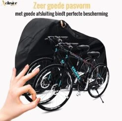 Xclusive-lifestyle® Fietshoes XXL - Universeel - 1 Of 2 Fietsen - Ultra Oxford 420D Zeer Sterk En Extra Dik - Bakfietshoes - Fietscover - Waterdichte PU Coating - Met Opbergtas En Zadelhoes -Volare Shop 1200x1188 2