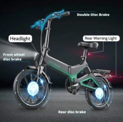 HITWAY Elektrische Fiets - Opvouwbare E-bike - 16 Inch-250W-2023 Model 15 HITWAY Elektrische Fiets - Opvouwbare E-bike - 16 Inch-250W-2023 Model -Volare Shop 1200x1192 9