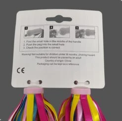 Entergoods® Stuurslingers - Fiets Versiering Kinderen - Stuurversiering Slingers - Handvat Streamers Voor Meisjes - Vrolijke Franjes - 2 Stuks - 24 CM - Stuurslingers Voor Kinderfiets -Volare Shop 1200x1193 1