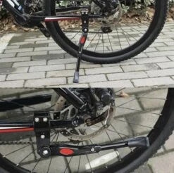 Ekkong - Fietsstandaard Enkel 26 Cm Zijstandaard Aluminium Roestvrij Fiets Mountainbikes Makkelijk - Mountainbike Standaard Universeel - MTB Kickstand -Volare Shop 1200x1193 3