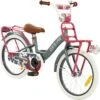 2Cycle Desire Kinderfiets - 18 Inch - Voordrager - Grijs - Meisjesfiets -Volare Shop 1200x1193 7