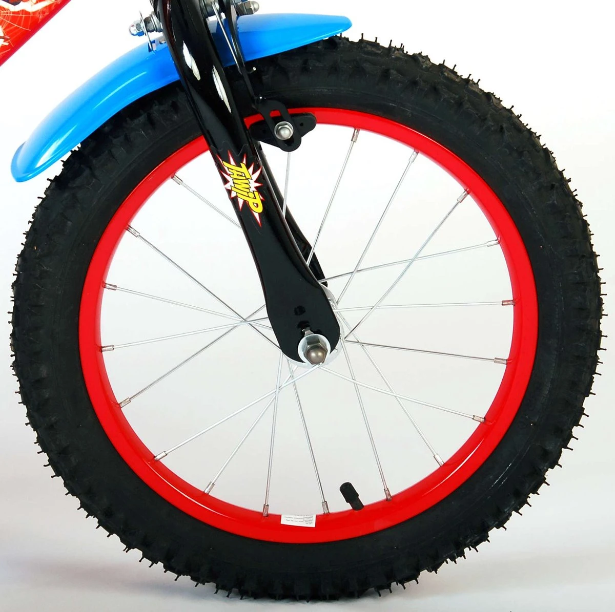 Marvel Spider-Man Kinderfiets - Jongens - 16 Inch - Blauw/Rood 9 Marvel Spider-Man Kinderfiets - Jongens - 16 Inch - Blauw/Rood - Afbeelding 7