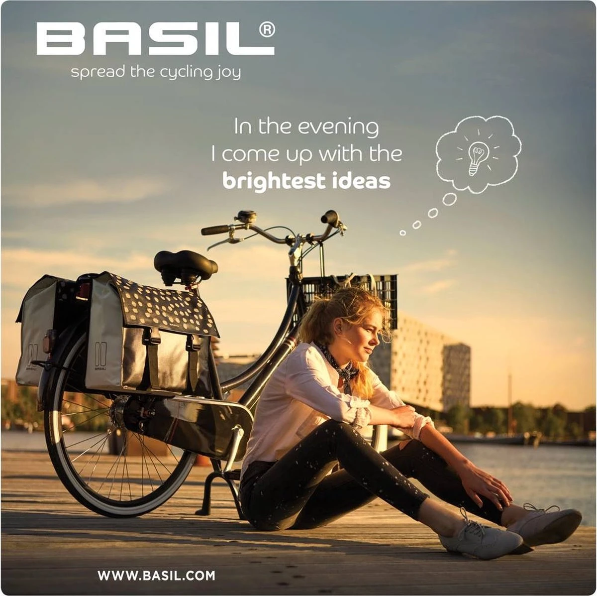 Basil Urban Load Dubbele Fietstas - Zwart - 48 Liter 19 Basil Urban Load Dubbele Fietstas - Zwart - 48 Liter - Afbeelding 17