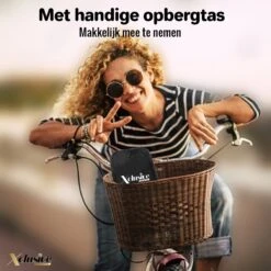 Xclusive-lifestyle® Fietshoes XXL - Universeel - 1 Of 2 Fietsen - Ultra Oxford 420D Zeer Sterk En Extra Dik - Bakfietshoes - Fietscover - Waterdichte PU Coating - Met Opbergtas En Zadelhoes -Volare Shop 1200x1198 3