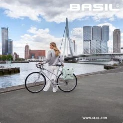 Basil SoHo Fietsrugzak Nordlicht - Enkele Fietstas - Mosgroen - 17 Liter -Volare Shop 1200x1198 4