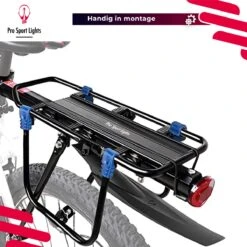 Mountainbike Bagagedrager En Spatbord - Fiets Rek Achter Met QR - Pro Sport Lights - MTB/ Racefiets Fietszadeldrager 17 Mountainbike Bagagedrager En Spatbord - Fiets Rek Achter Met QR - Pro Sport Lights - MTB/ Racefiets Fietszadeldrager -Volare Shop 1200x1200 102