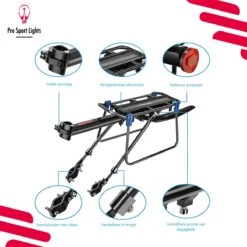 Mountainbike Bagagedrager En Spatbord - Fiets Rek Achter Met QR - Pro Sport Lights - MTB/ Racefiets Fietszadeldrager 18 Mountainbike Bagagedrager En Spatbord - Fiets Rek Achter Met QR - Pro Sport Lights - MTB/ Racefiets Fietszadeldrager -Volare Shop 1200x1200 103